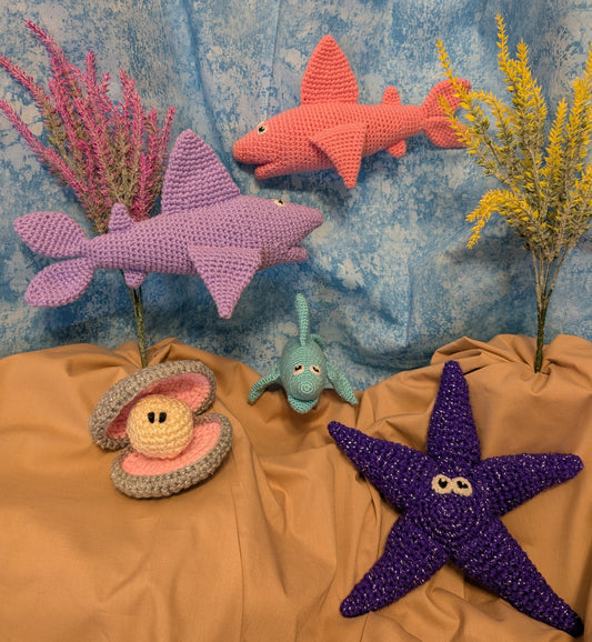 Shark crochet pattern