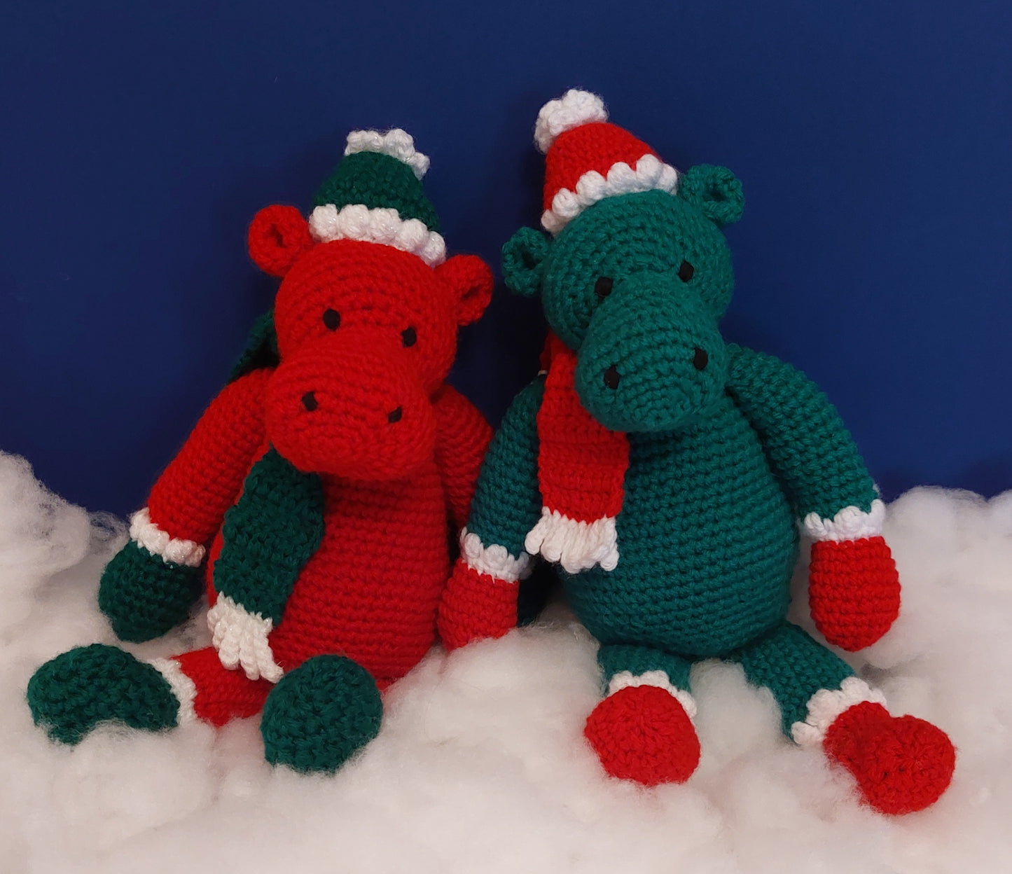 Hippo for Christmas Pt II Crochet Pattern