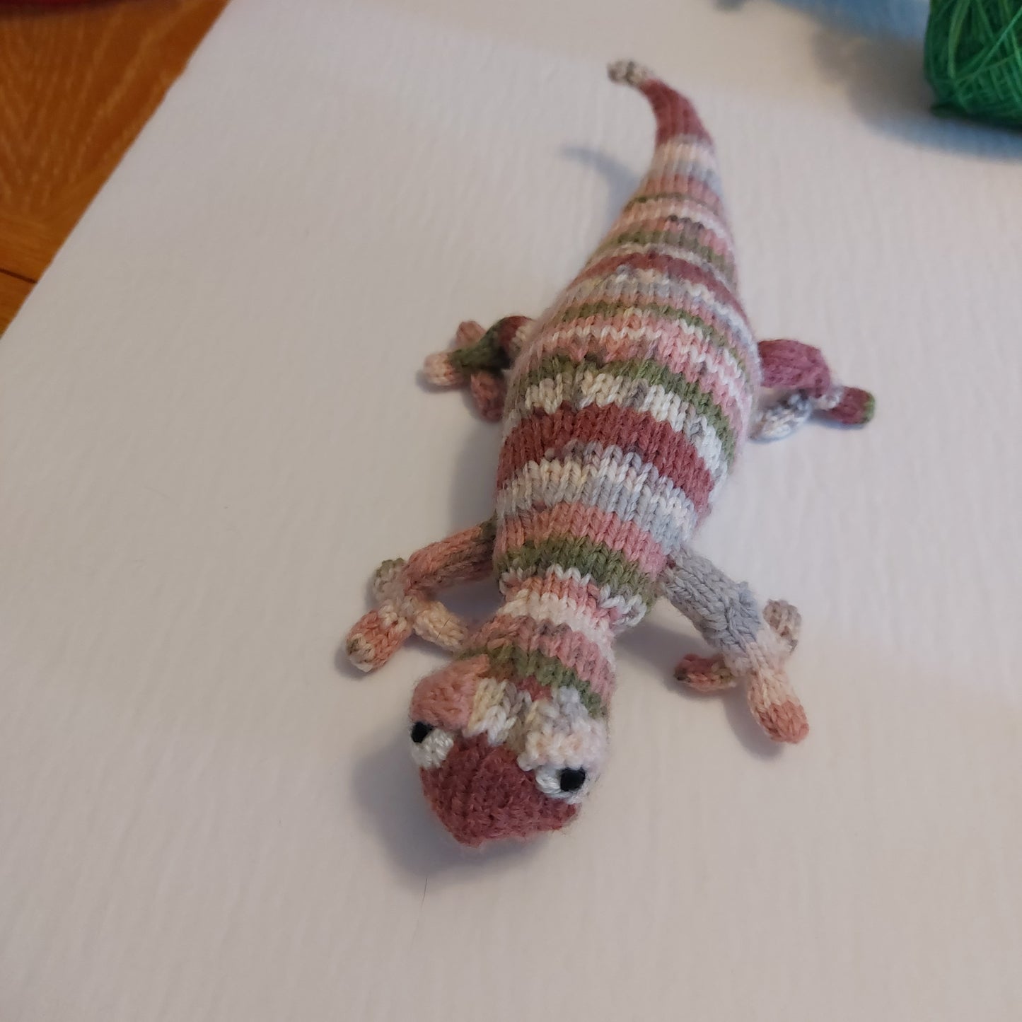 Gecko Knitting Pattern