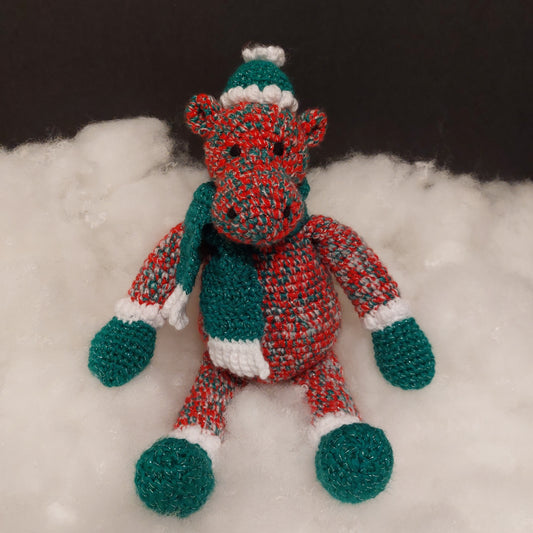 Hippo for Christmas Pt II Crochet Pattern
