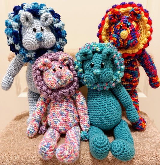 Baby Lion Crochet Pattern